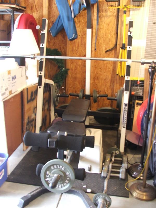 350 OBO IMPEX Powerhouse Fitness Weight Bench/Cage PHCPWR3 Photo by trittgirl2002 Photobucket